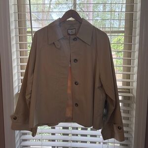 Tuckernuck Tan Short Trench Coat